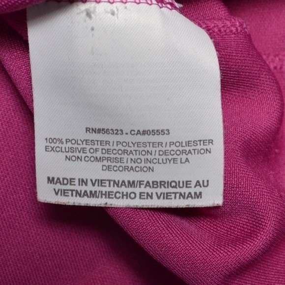 Nike Golf Dri-FIT Polo Shirt Womens Extra Large XL Pink Short Sleeve Top Tennis - Picture 5 of 6